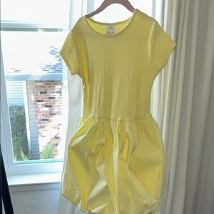 Zara Lemon Short Sleeve Dress